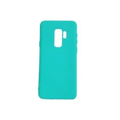 Husa silicon soft-touch compatibila cu Samsung S9 Plus Turqouise foto