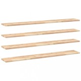 Cumpara ieftin Rafturi suspendate 4 buc. 160x20x2cm lemn masiv acacia netratat