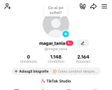 V&acirc;nd cont de tiktok pe uk de 1k