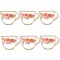 Set 6 Cesti Cafea Opal Alb Model EVA 220ml DNC56135