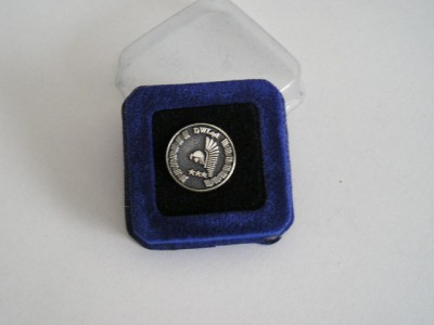 QW9 N2 91 - insigna - militar - inscriptia DW LAD foto