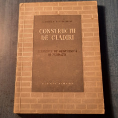 Constructii de cladiri elemente de geotehnica si fundatii S. Andrei Giurcaneanu