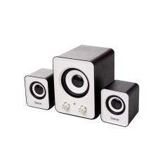 BOXE SPACER 2.1, RMS: 11W (2 x 3W + 5W), control volum, USB power, black &amp;amp;amp; white, &amp;quot;SPB-807&amp;quot; (timbru verde 2.00 lei) foto