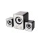 BOXE SPACER 2.1, RMS: 11W (2 x 3W + 5W), control volum, USB power, black &amp;amp; white, &quot;SPB-807&quot; (timbru verde 2.00 lei)