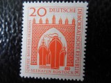 DDR-PORTUL ROSTOCK- COMPLET-NESTAMPILAT