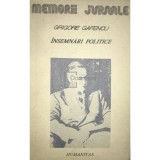 Grigore Gafencu - Insemnari politice (Editia: 1991)