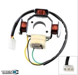 Magnetou (stator apringere) moped Peugeot 103 Fox - 103 MVL - 103 RCX (94-03) - 103 SP - 103 - Fox 2T AC 50cc - model fara cititor