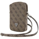 Gentuta Guess originala pentru telefon, maro, GUWBZP4GFTSW