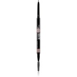 Vivienne Sab&oacute; Brow Arcade creion pentru sprancene cu pensula culoare 02 0.1 g