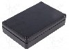 Carcasa ABS, 80mmx120mmx27mm, MASZCZYK - KM-78Z BK