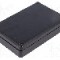 Carcasa ABS, 80mmx120mmx27mm, MASZCZYK - KM-78Z BK