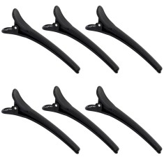 Set Clips Leopard pentru Coafură, Păr Lung, 6 Bucăți, Negre, 10 cm, Durabile și Rezistente la Rupere