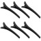 Set Clips Leopard pentru Coafură, Păr Lung, 6 Bucăți, Negre, 10 cm, Durabile și Rezistente la Rupere