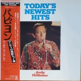 Vinil LP &quot;Japan Press&quot; Andy Williams &lrm;&ndash; Today&#039;s Newest Hits (VG++), Pop