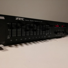 Stereo Graphic Equalizer AK 8014 - 10 Band /made in JAPAN/Impecabil