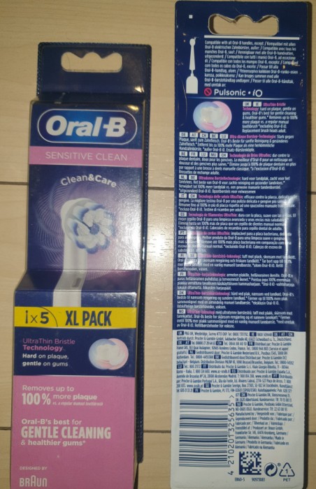 set 5 Oral B rezerve senzitive nou