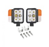 Set faruri universale tractor stanga si dreapta cu LED 10-80V, temperatura