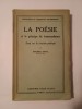 Maurice Duval - La poesie et le principe de transcendance: essai sur la creation poetique (1935)