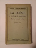 Maurice Duval - La poesie et le principe de transcendance: essai sur la creation poetique (1935)