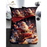 Cumpara ieftin Lenjerie de pat 1 Persoana - Model de Craciun - SPR404028