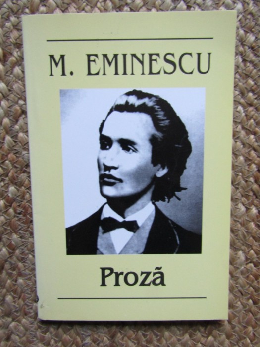 PROZA - EMINESCU