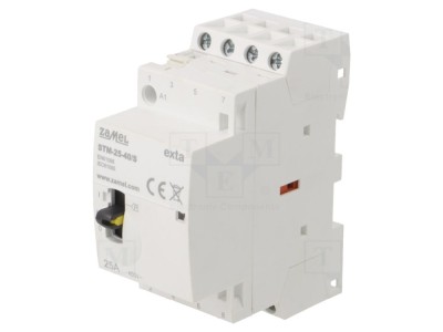 Contactor modular 25A 230VAC, 4 poli NO foto