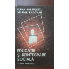 Educatie si reintegrare sociala