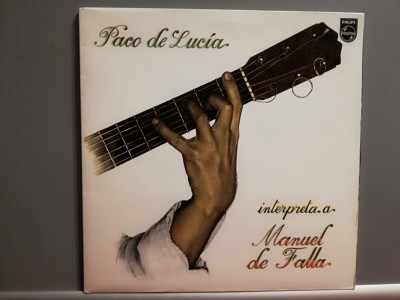 Paco de Lucia &amp;ndash; Interpreta a Manuel de Falla (1980/Philips/Spain) - Vinil/Vinyl/NM+ foto