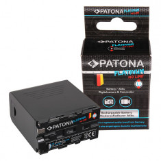 PATONA platinum battery Sony NP-F970 F960 F950 cu LCD, Powerbank 5V / 2A USB - Patona