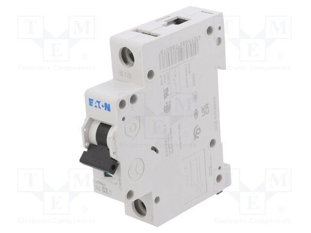 &Icirc;ntrerupător de supracurent EATON ELECTRIC 230/400VAC 2A 10kA Poli: 1