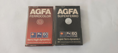 CASETA AGFA FERROCOLOR SI AGFA SUPERFERRO LOT 2 BUCATI foto