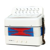 Acordeon Pentru Copii, Flippy, Acordeon Jucarie pentru Educatie Timpurie, 7 butoane 2 bass, Acordeon Instrument Muzical pentru Copii, 18 x 17 x 10 cm,
