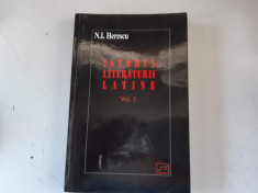 N.I. Herescu - Istoria literaturii latine -Vol 1 foto
