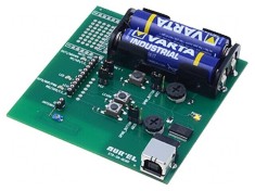Kit de Evaluare RFT-868-3V cu Soclu pentru 2 Baterii AA
