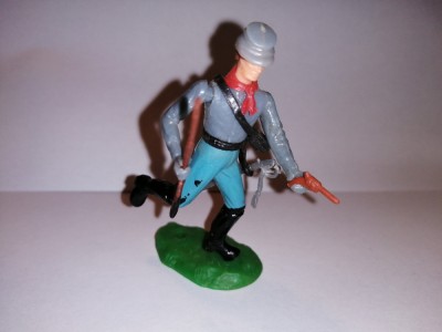 bnk jc Elastolin Swoppet - soldat confederat USA foto