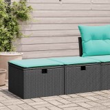 Gossi set mobilier de gradina cu perne, 2 piese poliratan/lemn acacia
