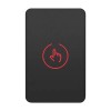 Buton de iesire Touch, plastic negru, montaj aparent, 12-24 Vcc, NO-NC-COM, LED, 86 x 55 mm CSB-86-P2, Csaccess