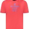 U.S. Grand POLO Tricou barbati cu imprimeu din bumbac, regular fit, rosu, S
