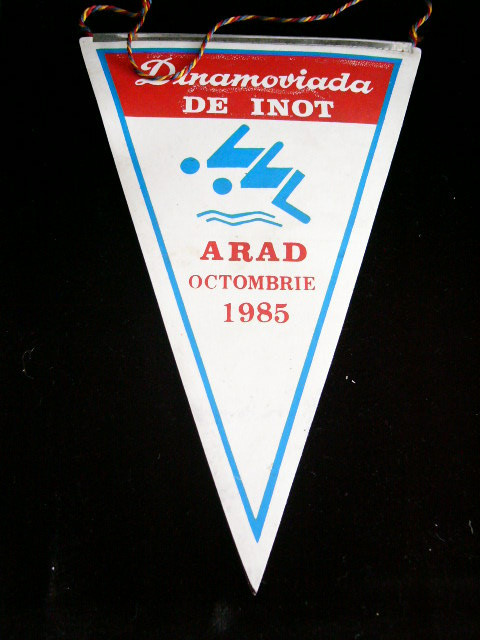 M3 C7 - Tematica sport - inot - Dinamoviada de inot - Arad - octombrie 1985