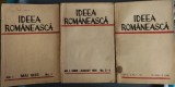 REVISTA IDEEA ROMANEASCA ANUL 1 NR. 1-10/1935-1936:(Paul) Pavel Costin Deleanu/Mircea Vulcanescu/Horia Stamatu/Haig Acterian/Eugen Ionescu/Emil Botta+