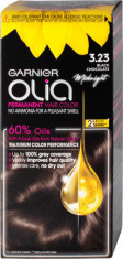 Garnier Olia Vopsea de par permanenta fara amoniac 3.23 ciocolata neagra, 1 buc foto
