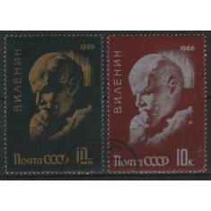 URSS 1966 - Lenin, serie stampilata