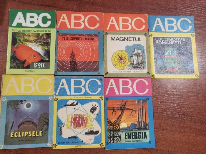 Carti ABC - 12 bucati