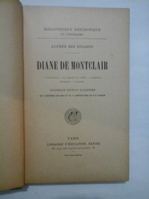 DIANE DE MONTCLAIR - ALFRED DES ESSARTS foto