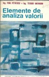 Cumpara ieftin Elemente de analiza valorii - Paul Petrescu, Teodor Gherasim