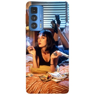 Husa compatibila cu Motorola G20 model Pulp Fiction, Silicon, TPU, Viceversa foto