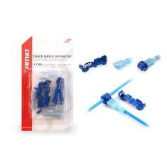 Cuplaje electrice pentru imbinari rapide de tip-T 0,75 &ndash; 2,5mm2, 15A, 5buc blister