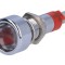 Lampă de control LED roșie 24-28V &Oslash;8,2mm