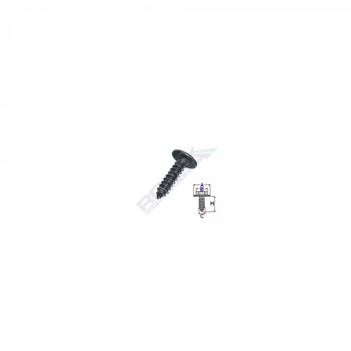 Surub Fixare Universal 4.8X19mm Set 100 Buc 134915 59215-RMX