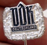 I.960 INSIGNA STICKPIN GERMANIA VDK DEUTSCHLAND h14mm email, Europa